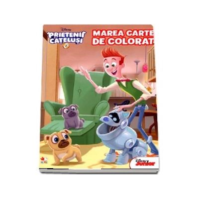 Prietenii catelusi. Marea carte de colorat
