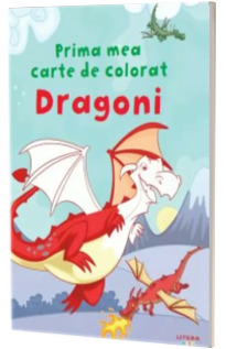 Prima mea carte de colorat - Dragoni
