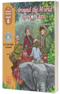 Primary Readers - Around the World in 80 Days level 6 with CD