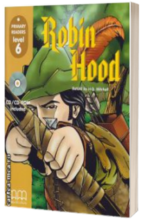 Primary Readers - Robin Hood - Level 6 reader with CD