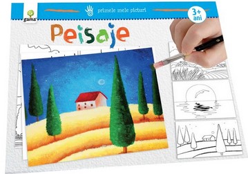 Primele mele picturi. Peisaje