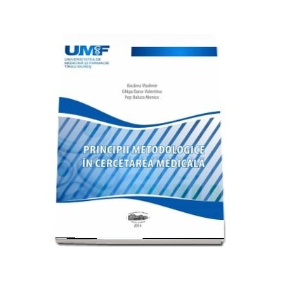 Principii Metodologice In Cercetarea Medicala