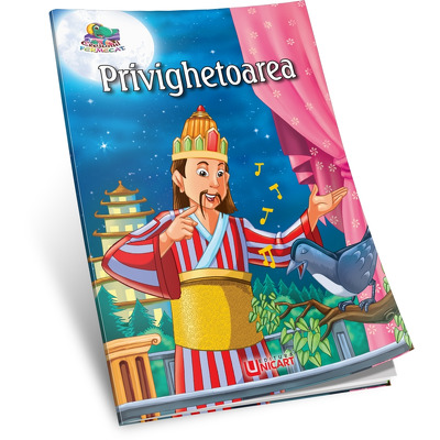 Privighetoarea, carte de colorat (A5)