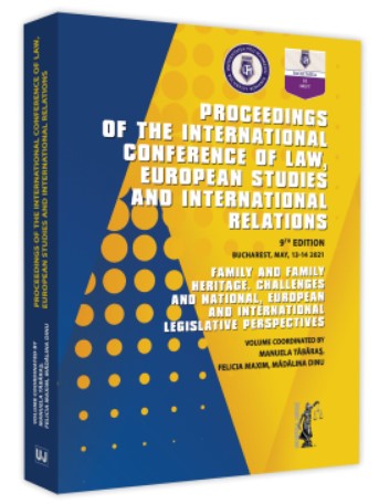 Proceedings of the international conference of law, european studies and international relations