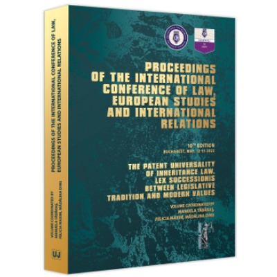 Proceedings of the international conference of law, european studies and international relations