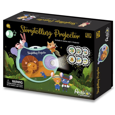 Proiector cu 6 fabule - Vulpea si strugurii, Cei trei purcelusi