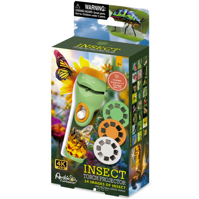 Proiector tip lanterna - Descopera insecte