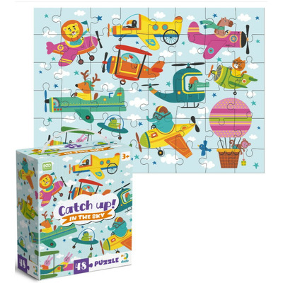 Puzzle - Aventuri in zbor (48 piese)