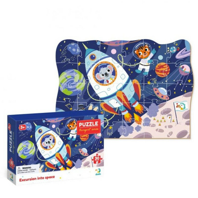 Puzzle - Calatorie prin spatiu (30 piese)