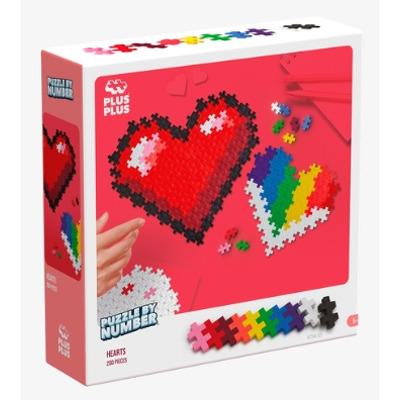 Puzzle cu numere Inima 250 piese
