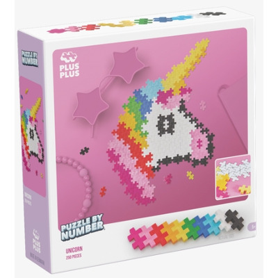 Puzzle cu numere Unicorn 250 piese