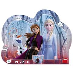 Puzzle cu rama - Frozen II (25 piese)