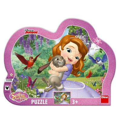 Puzzle cu rama - Printesa Sofia si prietenii (25 piese)