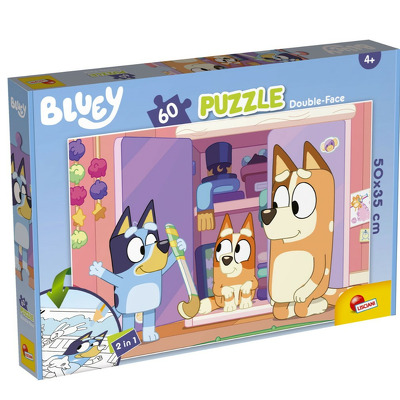 Puzzle de colorat maxi - Bluey (60 de piese)