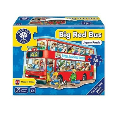 Puzzle de podea Autobuzul (15 piese) BIG BUS