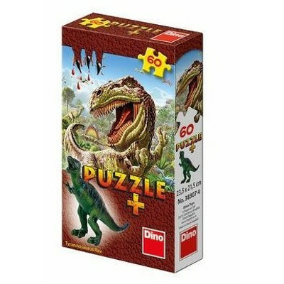 Puzzle - Dinozauri (60 piese) + minifigurina