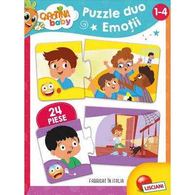 Puzzle duo - Emotii (limba romana)