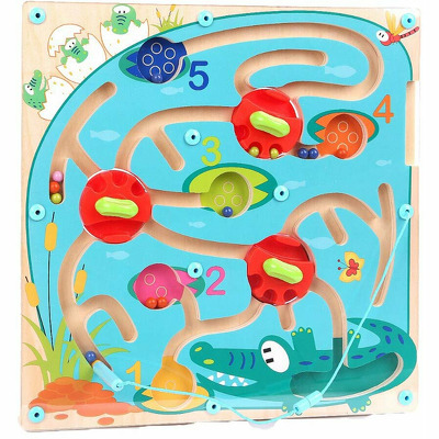 Puzzle labirint - Crocodilul