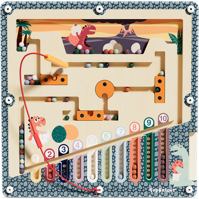 Puzzle labirint - Cursa dinozaurului