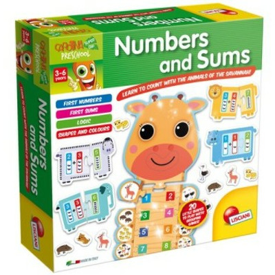 Puzzle matematic - Animalutele din savana