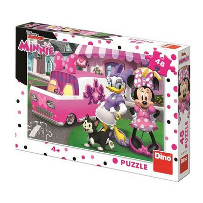 Puzzle - Minnie si Daisy (48 piese)