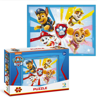 Puzzle - Patrula Catelusilor: Catelusi curajosi (30 piese)