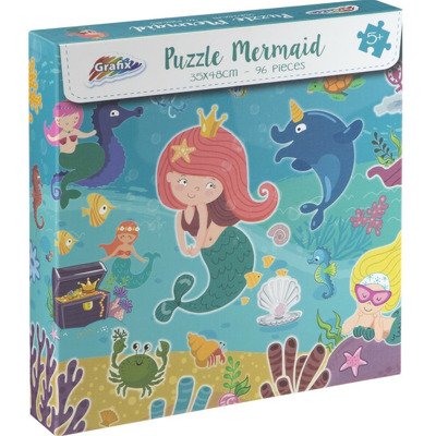 Puzzle - Sirene jucause (96 piese)