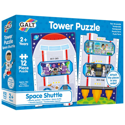 Puzzle turn calatorie in spatiu Galt, 12 piese extra lungi