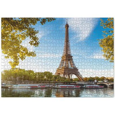 Puzzle - Turnul Eiffel (1000 piese)