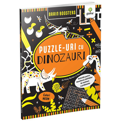 Puzzle-uri cu dinozauri (Brain Booster)