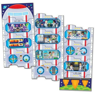 Puzzle vertical - Nava spatiala (12 piese)