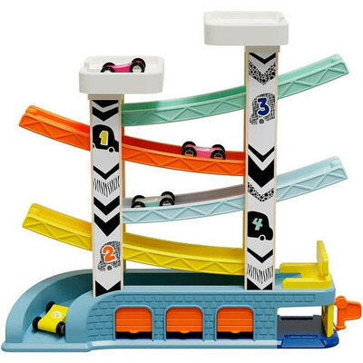 Rampa cu 4 masinute de curse