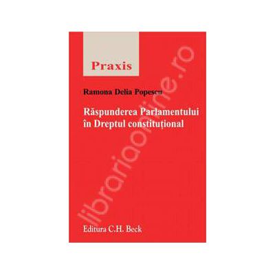 Raspunderea Parlamentului in Dreptul constitutional