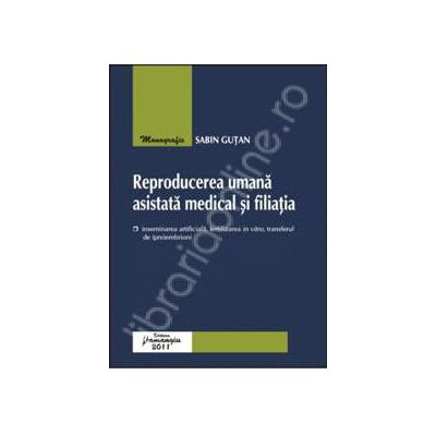 Reproducerea umana asistata medical si filiatia