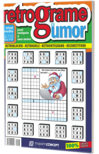 Retrograme cu umor, numarul 110. Nivel mediu, jocuri inteligente si umor sanatos