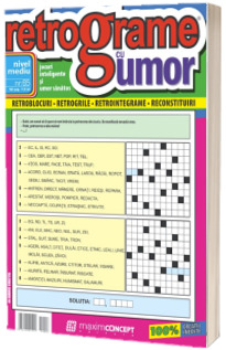 Retrograme cu umor, numarul 65. Nivel mediu, jocuri inteligente si umor sanatos