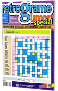 Retrograme cu umor, special, numarul 4. Nivel mediu, jocuri inteligente si umor sanatos
