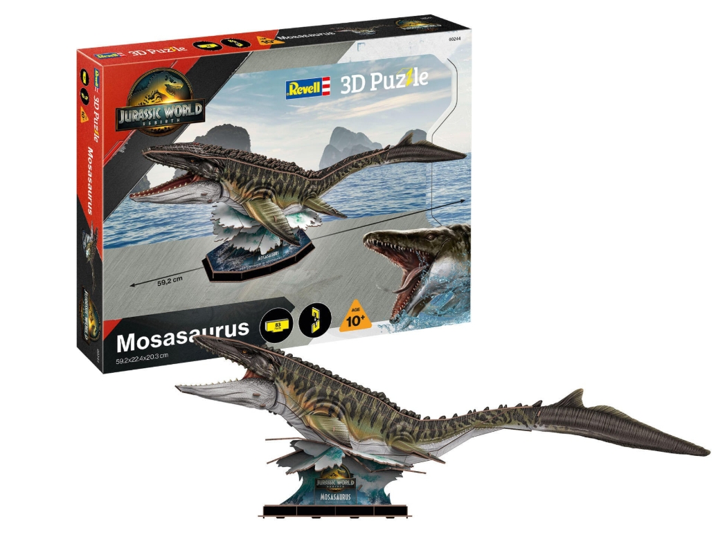 Revell 3D puzzle Mosasaurus Jurassic World Rebirth REV00244