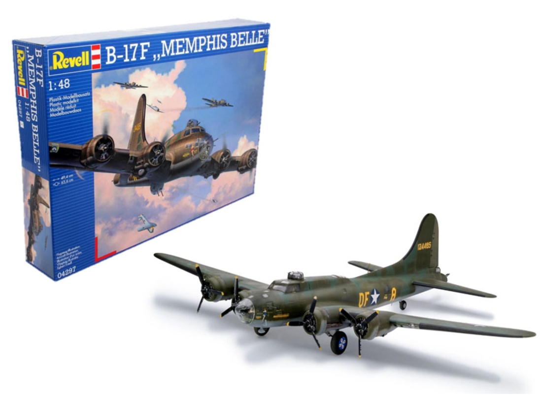 Revell avion B - 17F Memphis Belle Rev04297