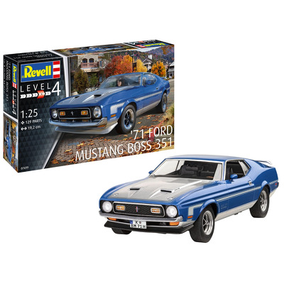 Revell Kit 71 Ford Mustang 351 Scara 1:25 Rev07699