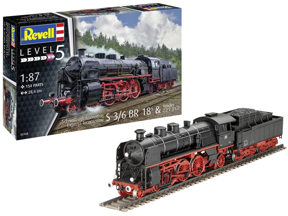 Revell kit express locomotive S3/6