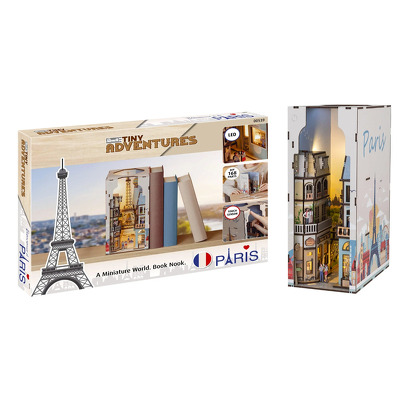 Revell Lumi miniaturale realizate manual pentru asamblare Paris: Tiny Adventures Book Nook