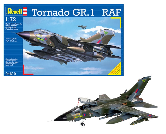 Revell macheta Avion Tornado GR Mk.1 RAF. Kit plastic
