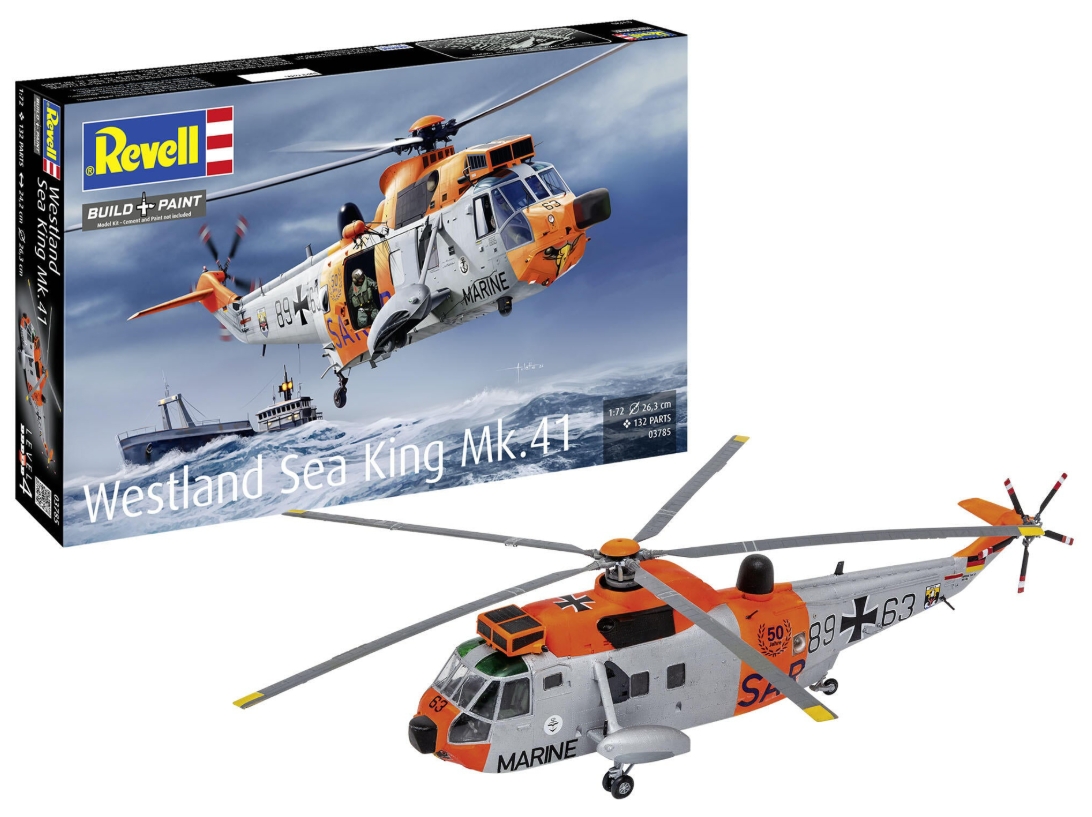 Revell macheta elicopter Westland Sea King, kit plastic