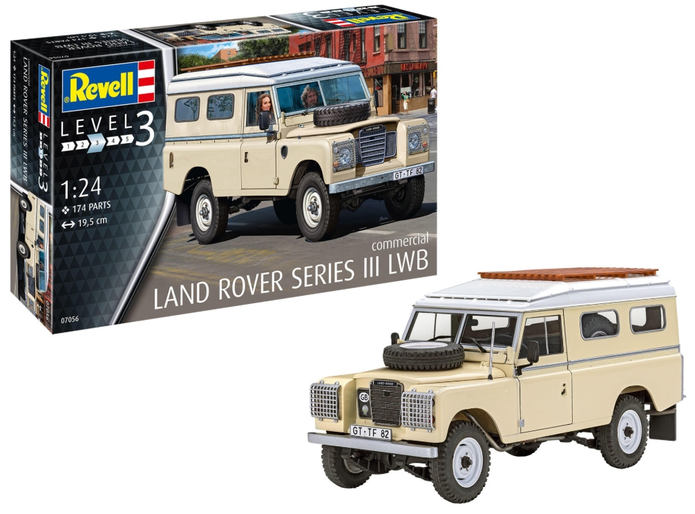 Revell macheta masina Land Rover series Iii Lwb