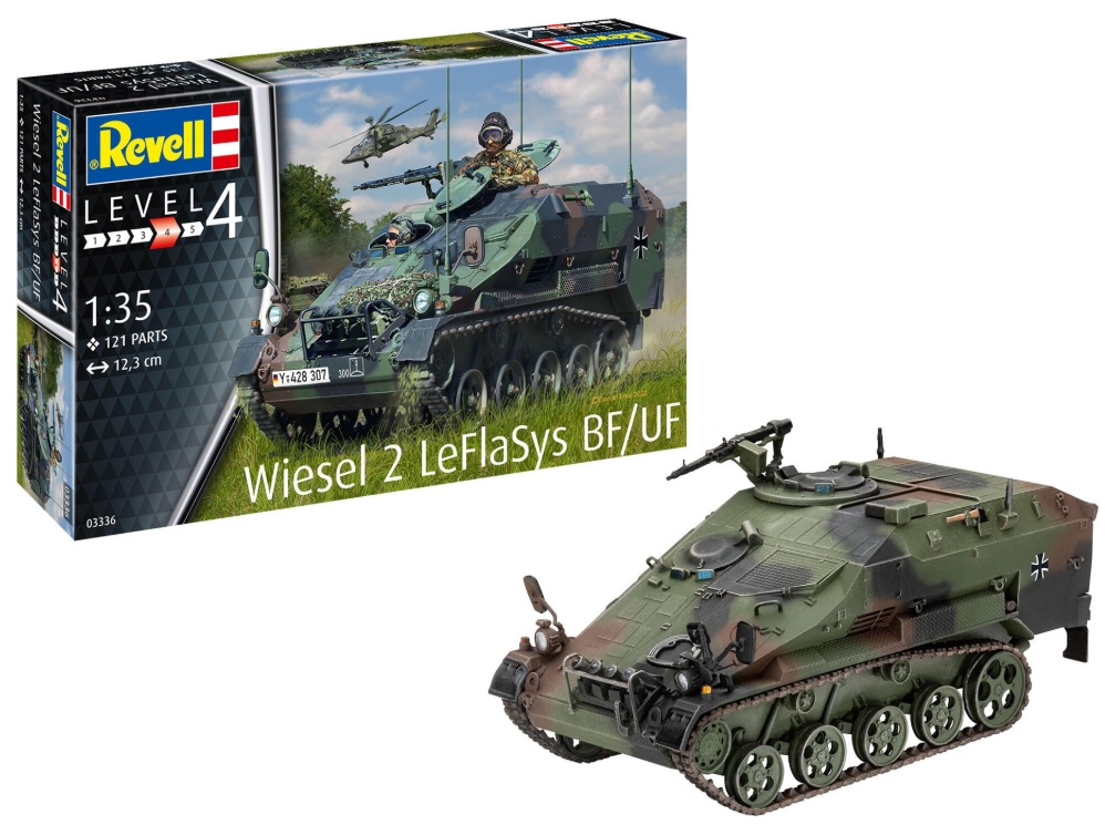 Revell Macheta Vehicul Militar Wiesel 2 LeFlaSys BF/UF -  Kit Plastic