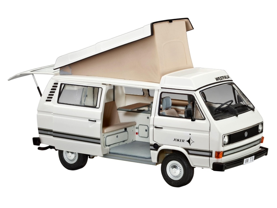 Revell macheta VW T3 Camper. Kit plastic