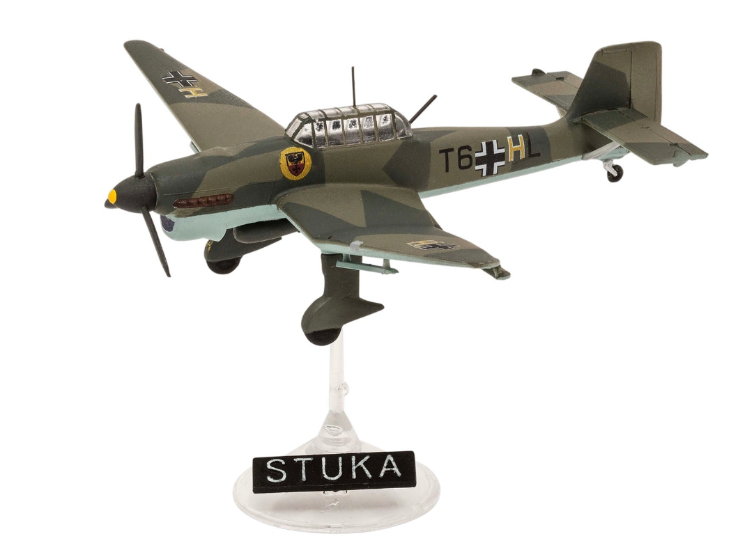 Revell Messerschmitt Bf109E si Junkers Ju87B Stuka