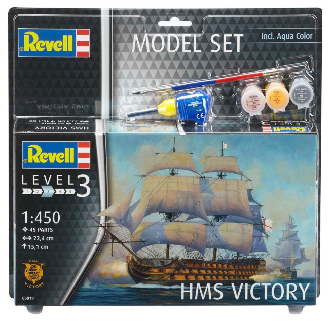 Revell Model Set HMS Victory. Kit Complet