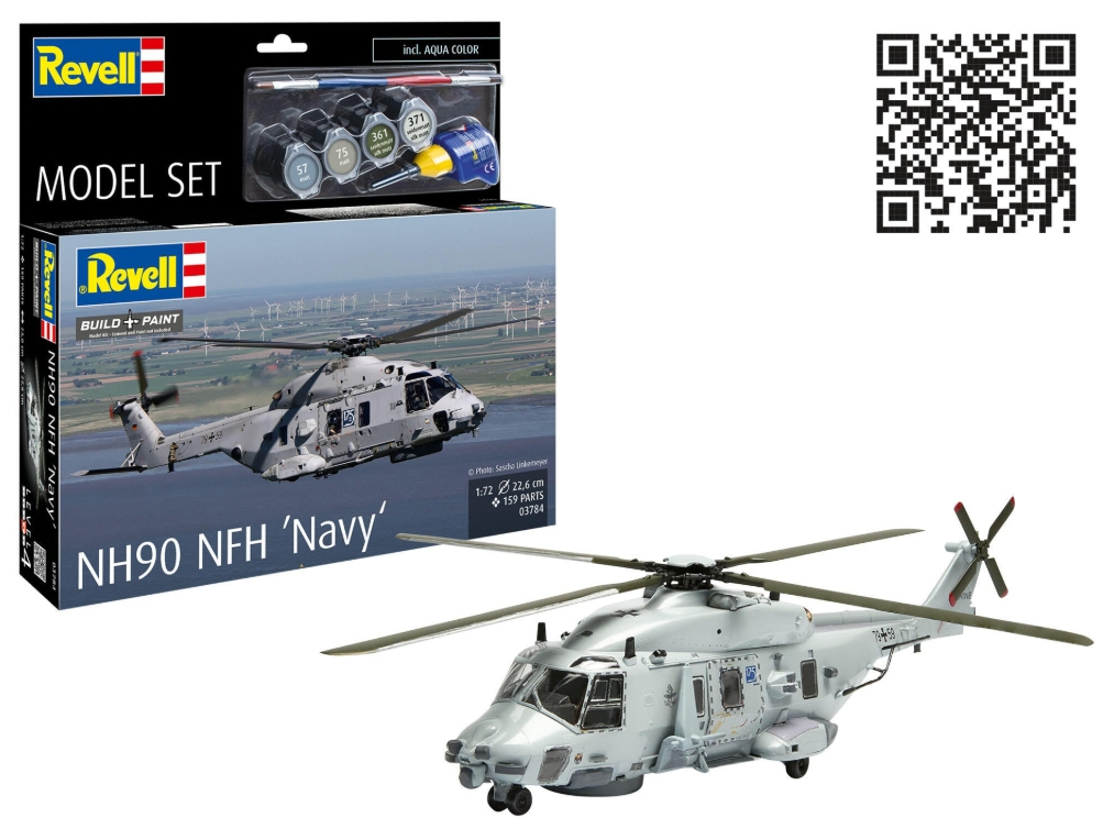 Revell model set Navy NH90 NFH.  Kit complet